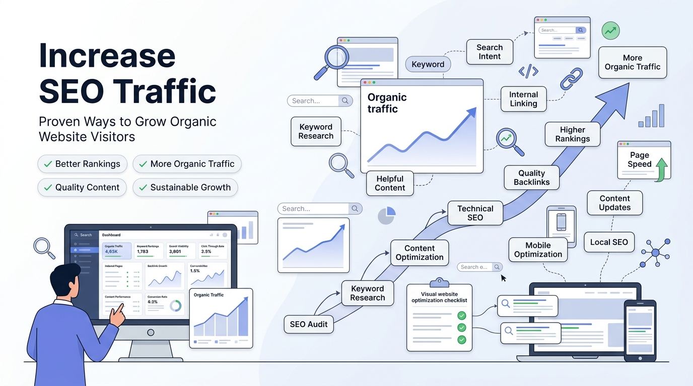 How to Increase SEO Traffic To Your Website