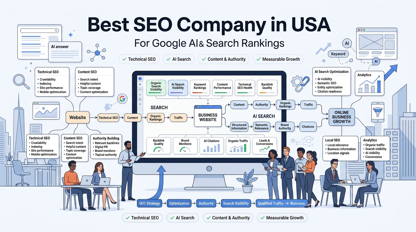 Best SEO Company in USA for Google AI