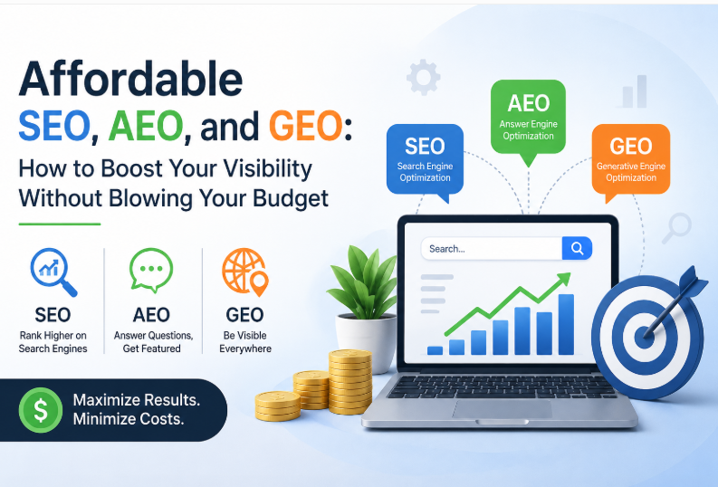 Affordable SEO, AEO, and GEO