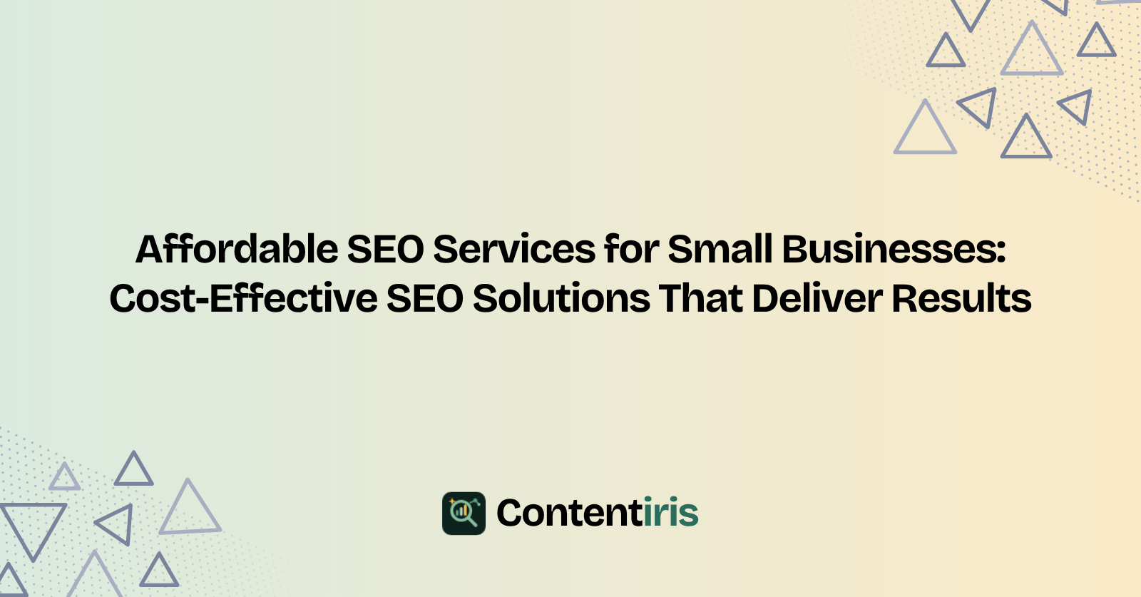 Affordable SEO Services for Small Businesses | 2026
