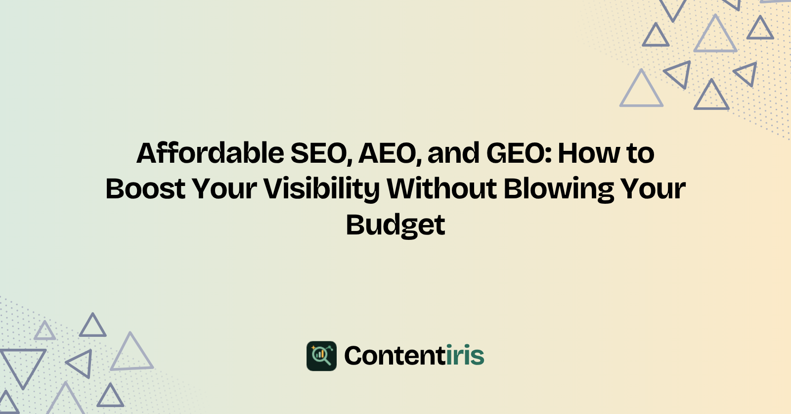 Affordable SEO, AEO & GEO Services to Boost Visibility